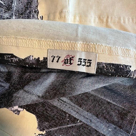 Godspeed “Legalize It” Graphic Tee Cream/Blue • #77/555 • Size L - Picture 5 of 8